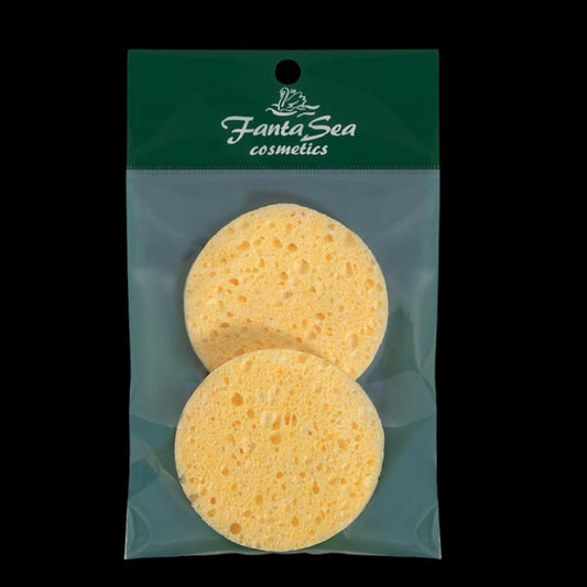 FantaSea Cellulose Cleansing Sponge - 2ct by Beauty Supply 123 Outlet