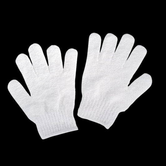 FantaSea Exfoliating Gloves - White by Beauty Supply 123 Outlet