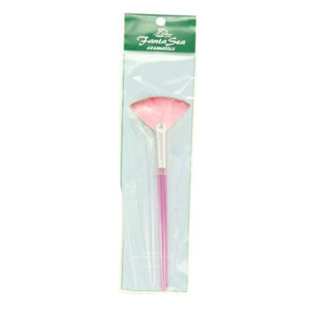 FantaSea 2-Tone Translucent Fan Brush Pink by Beauty Supply 123 Outlet