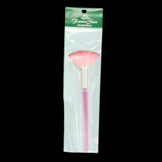 FantaSea 2-Tone Translucent Fan Brush Pink by Beauty Supply 123 Outlet
