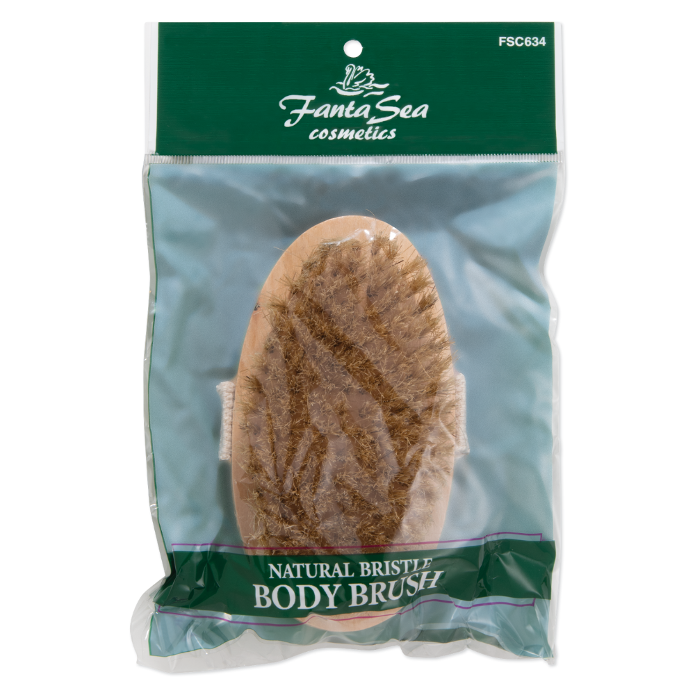 FantaSea Natural Bristle Body Brush by Beauty Supply 123 Outlet