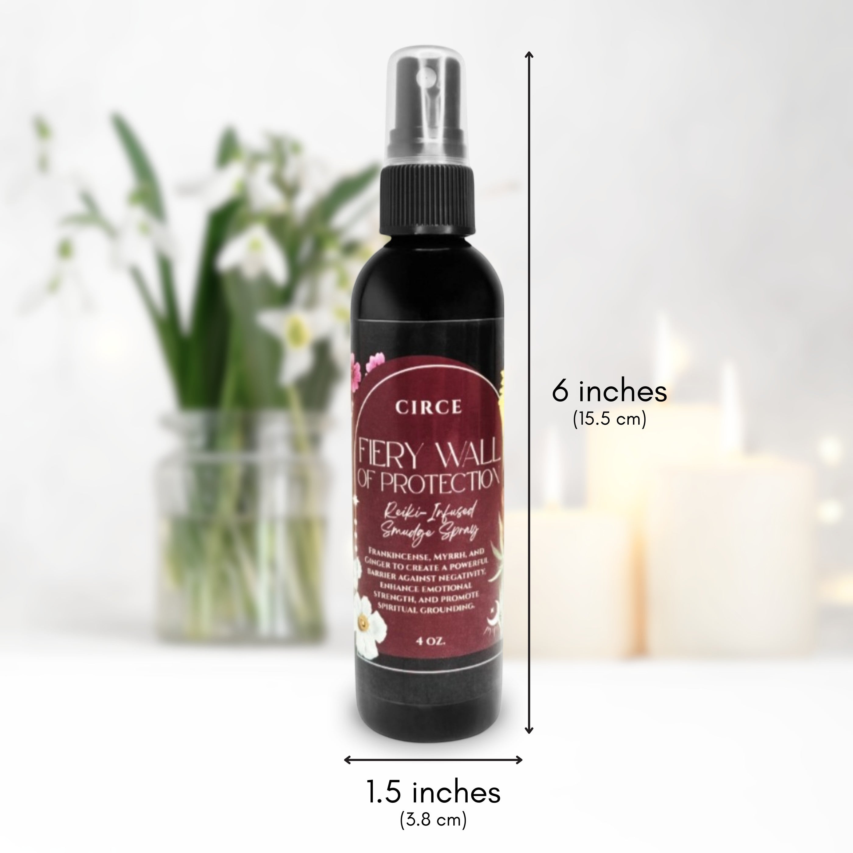 Fiery Protection Smudge Spray — Room & Body Mist by Circe Boutique