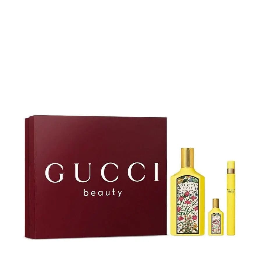 Flora Gorgeous Orchid By Gucci For Women Set EDP Spray by perfumesandrea
