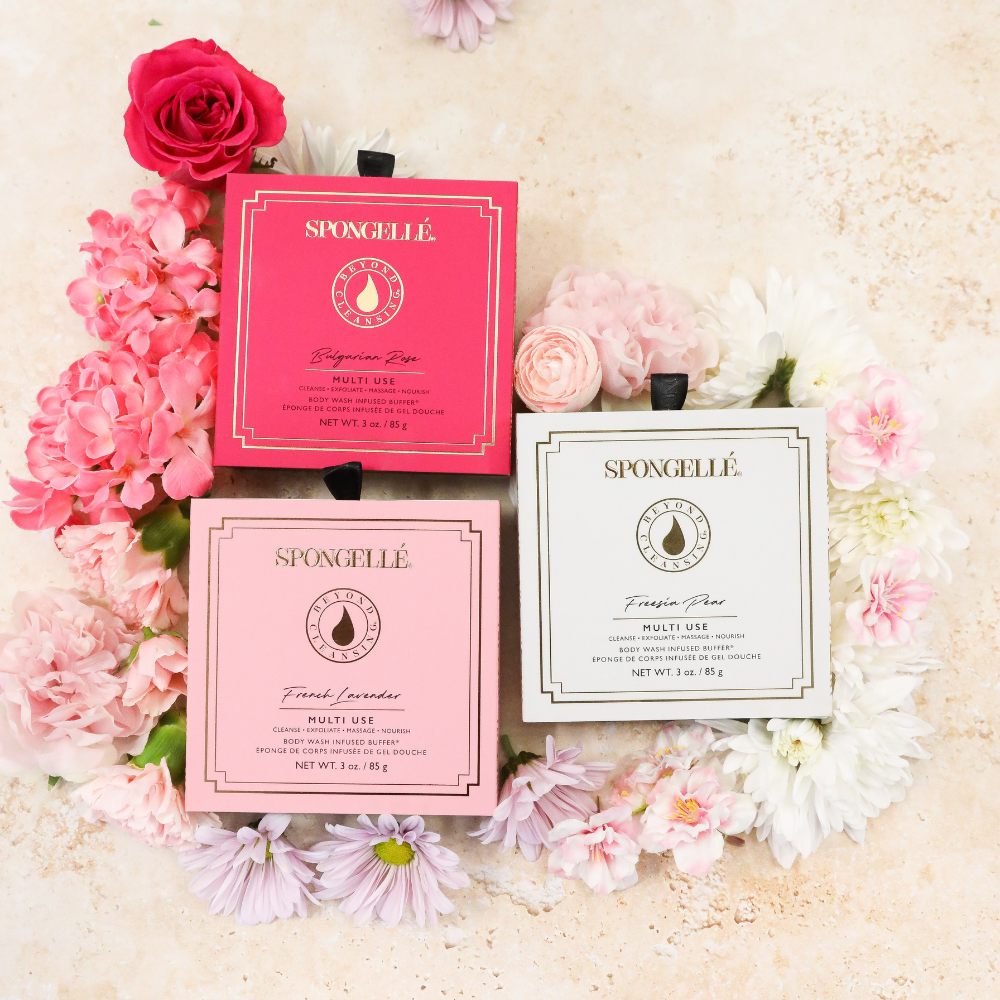 Floral Boxed Flower Set by Spongellé