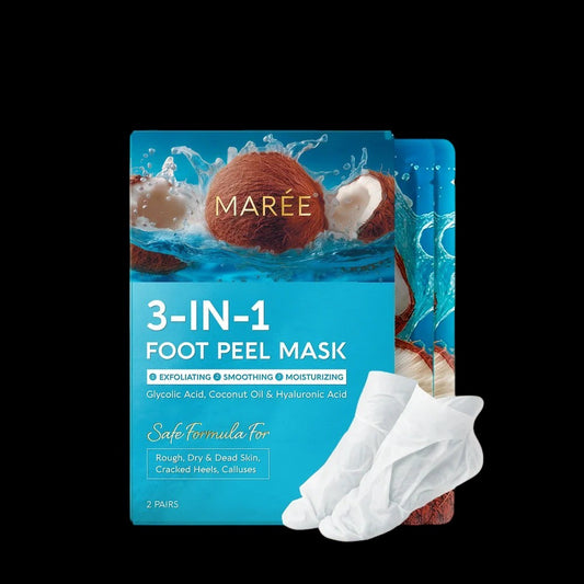 Exfoliating & Hydrating Foot Mask by Maree