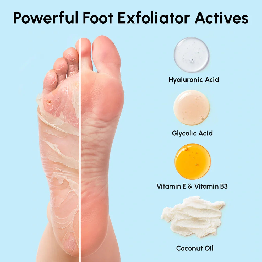 Exfoliating & Hydrating Foot Mask by Maree