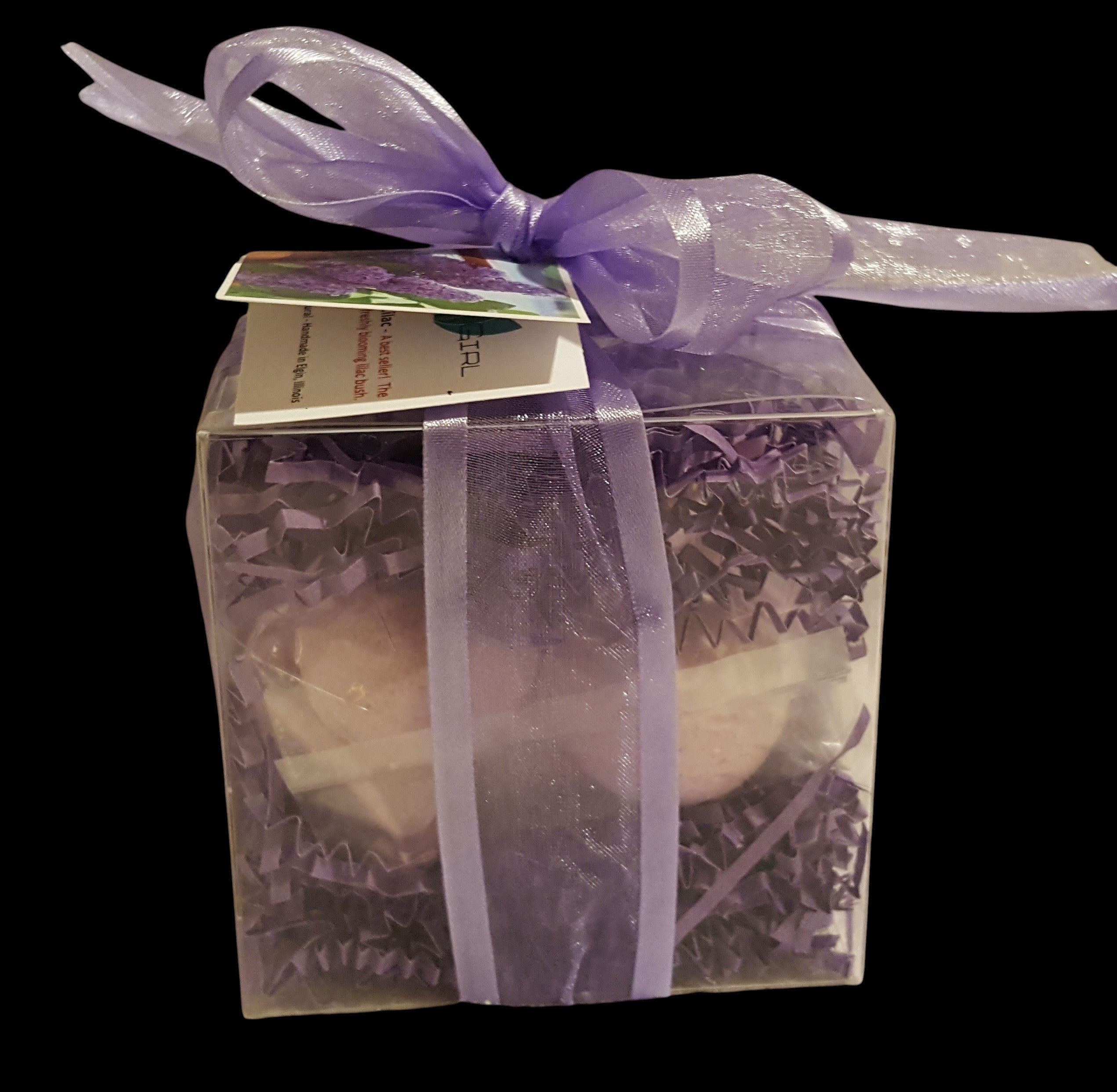 French Lilac 14-pack Bath Bomb Gift Set by Spa Pure