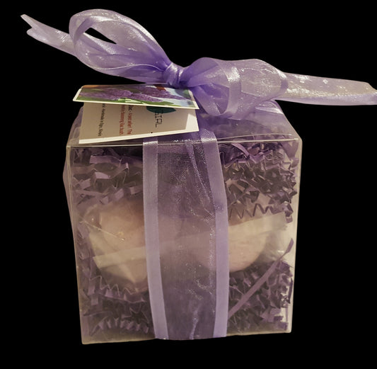 French Lilac 14-pack Bath Bomb Gift Set by Spa Pure