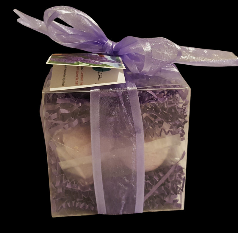 French Lilac 14-pack Bath Bomb Gift Set by Spa Pure