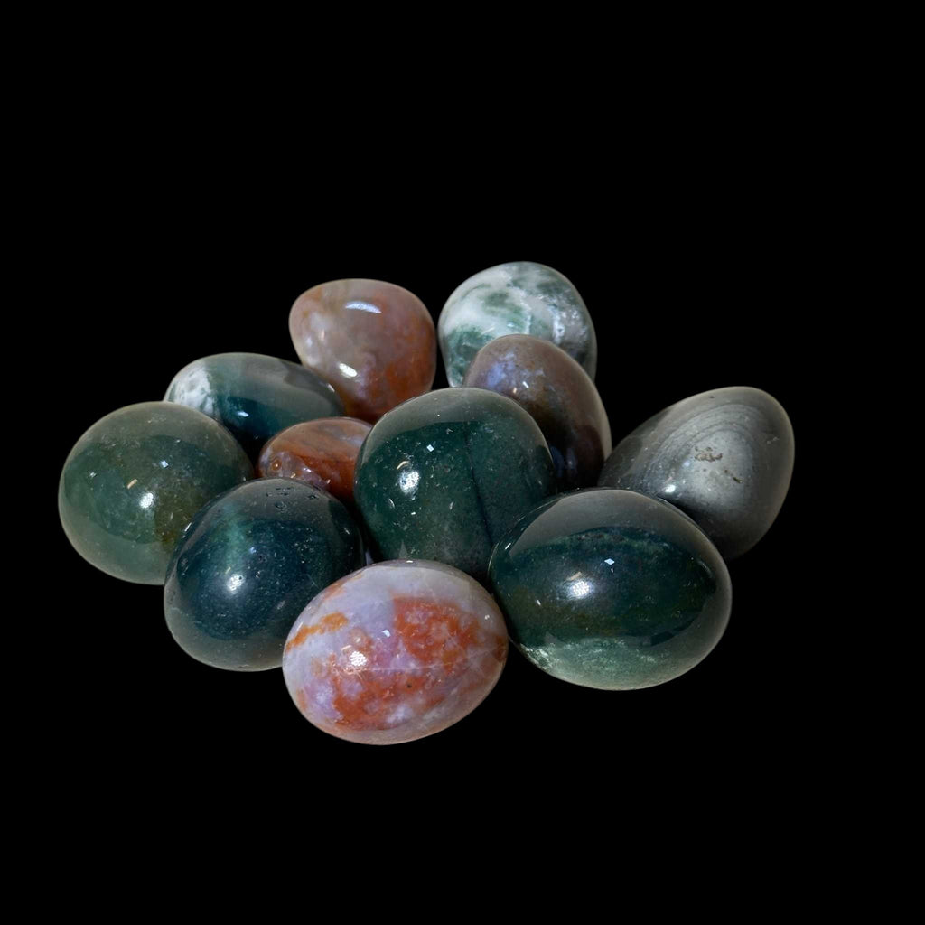 Fancy Jasper Tumbled Pocket Stone