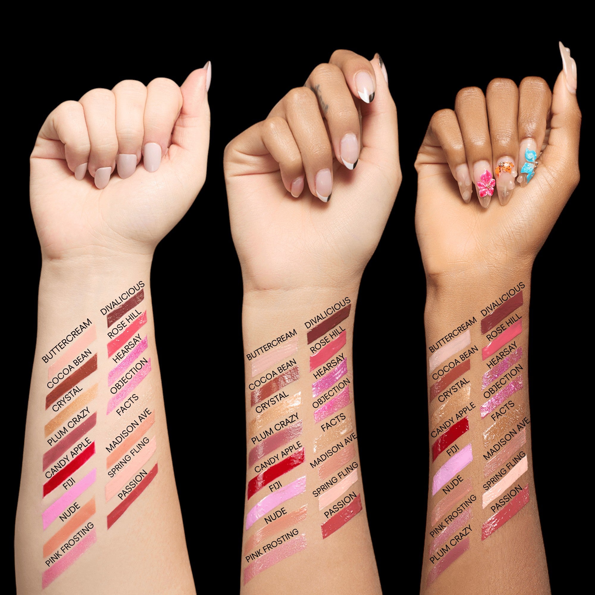 Emily D. Baker X Gerard Cosmetics®️ 3 Lip Gloss Set Allegations & Shade Collection by Gerard Cosmetics