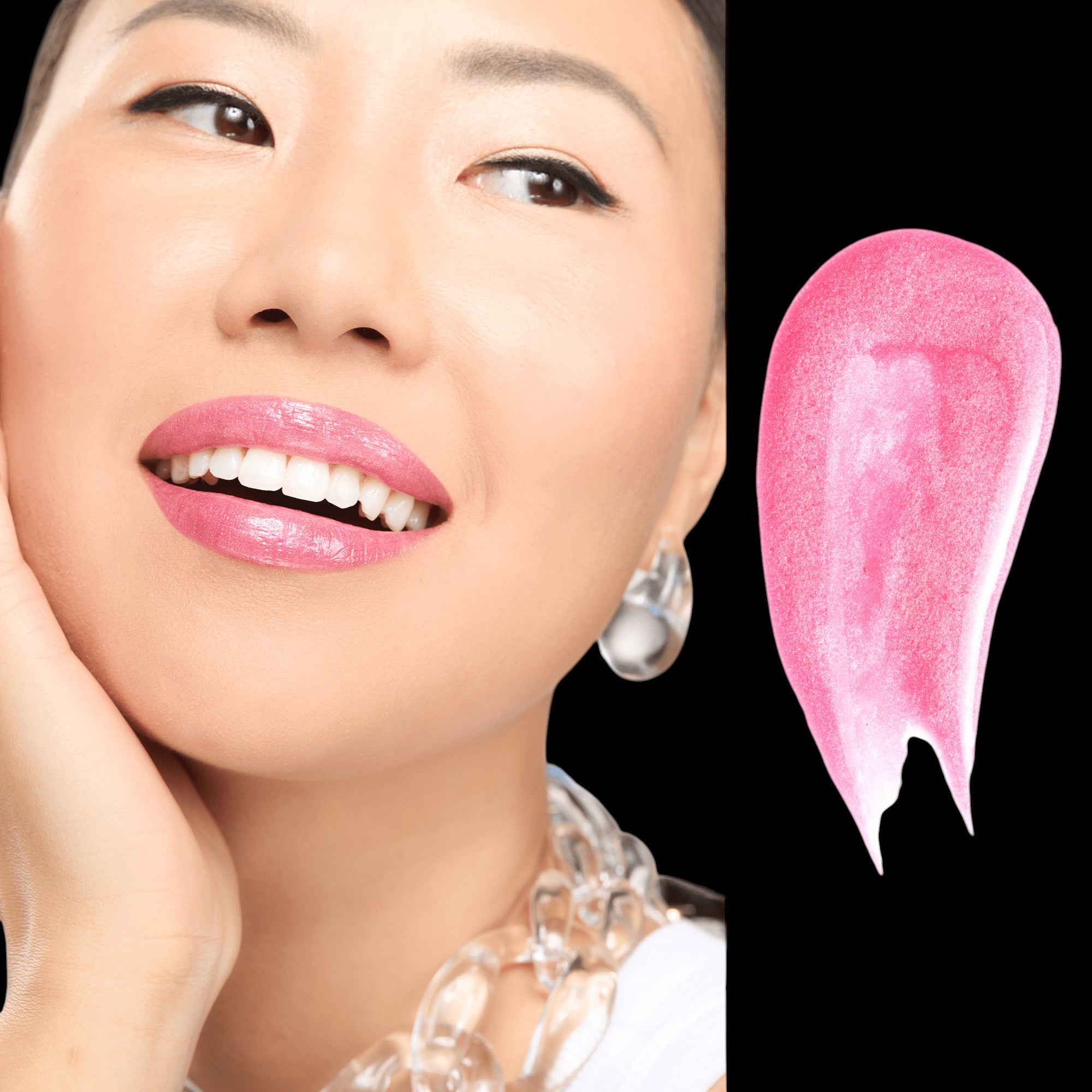 Pink Frosting - Color Your Smile Lighted Lip Gloss®️ by Gerard Cosmetics