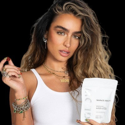 Imarais Beauty Glow Skincare Gummies Vegan and Sugar-Free 30ct - Imperfect Container
