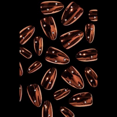 Chillhouse Chill Tips Fake Nails Design Studio Rebel in a Dress 24ct - Imperfect Box