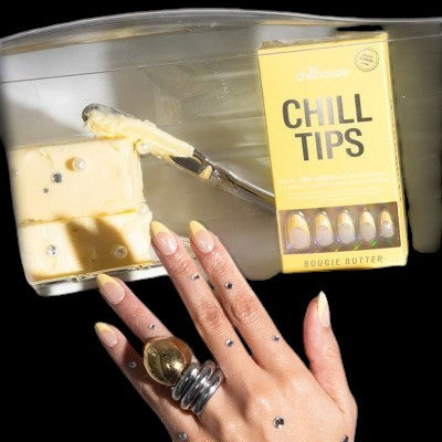 Chillhouse Chill Tips Fake Nails Classics Collection Bougie Butter 24ct - Imperfect Box