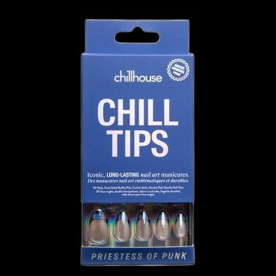 Chillhouse Chill Tips Press-On Nail Set Priestess of Punk 24ct - New