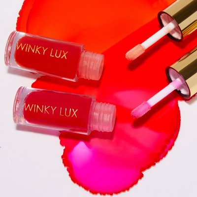 Winky Lux Barely There Tinted Lip Oil Luscious 0.12 fl oz - New