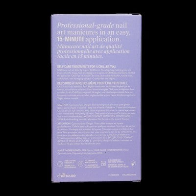 Chillhouse Chill Tips Press-On Fake Nails AI Supernova 24ct - Imperfect Box