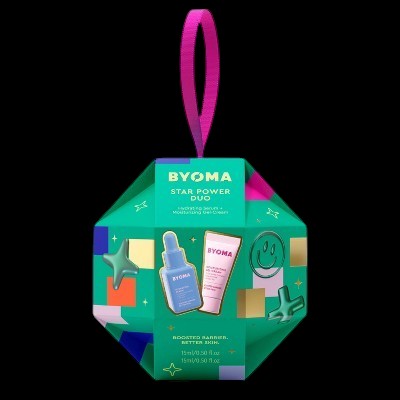 BYOMA Skincare Gift Set Star Power Duo 2pc - New