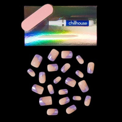 Chillhouse Chill Tips Press-On Fake Nails AI Supernova 24ct - Imperfect Box
