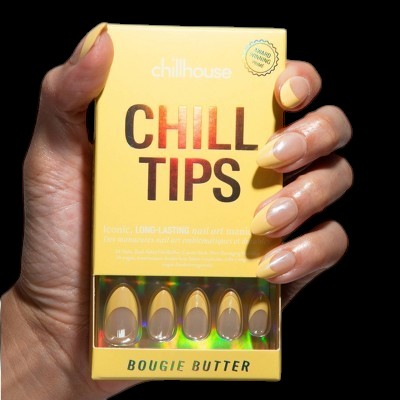 Chillhouse Chill Tips Fake Nails Classics Collection Bougie Butter 24ct - Imperfect Box