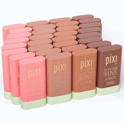 Pixi On The Glow Bronze Tinted Moisturizer Stick Bronzer Warm Glow 0.6oz - Imperfect Box