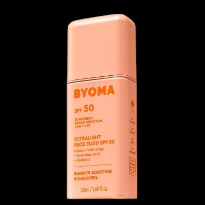 BYOMA Liquid Face Fluids SPF 50 1.69fl oz - Imperfect Container