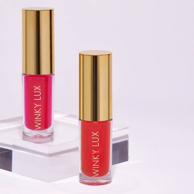 Winky Lux Barely There Tinted Lip Oil Luscious 0.12 fl oz - New