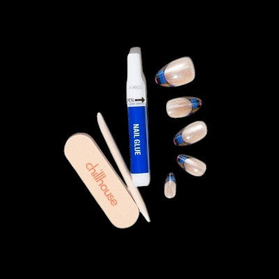 Chillhouse Chill Tips Press-On Nail Set Priestess of Punk 24ct - New