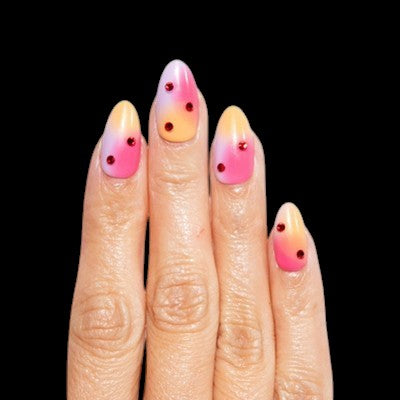 Chillhouse Chill Tips Press-On Fake Nails Sunset Sorbet 24ct - New