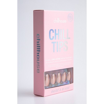 Chillhouse Chill Tips Press-On Fake Nails - Raise a Glass - 24ct