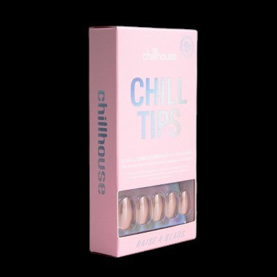 Chillhouse Chill Tips Press-On Fake Nails - Raise a Glass - 24ct