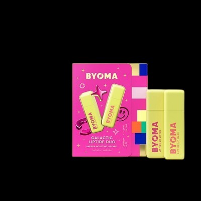BYOMA Duo Gift Set Liptide Lip Mask and pH Lip Oil 2pc - Imperfect Box