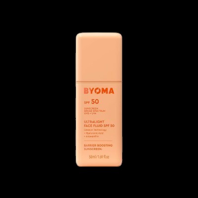 BYOMA Liquid Face Fluids SPF 50 1.69fl oz - Imperfect Container
