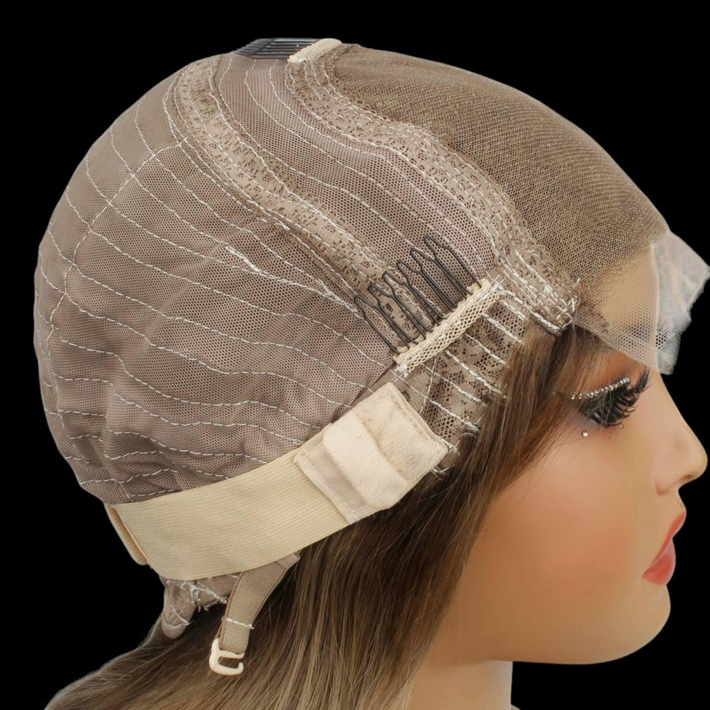 Gabriella Glueless 5x5 HD Lace Professionally Colored 100% Human Hair Closure Wig by Private Label