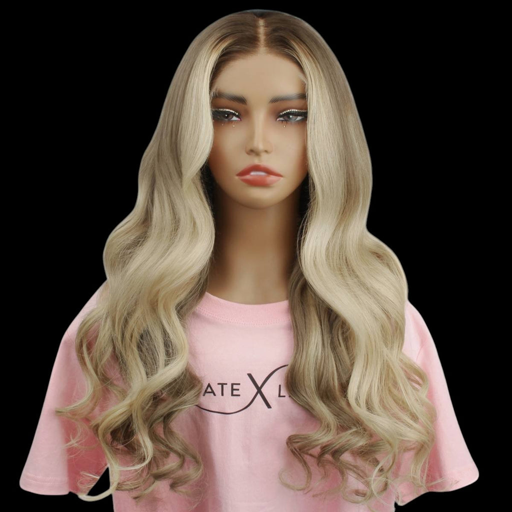 Gabriella Glueless 5x5 HD Lace Professionally Colored 100% Human Hair Closure Wig by Private Label