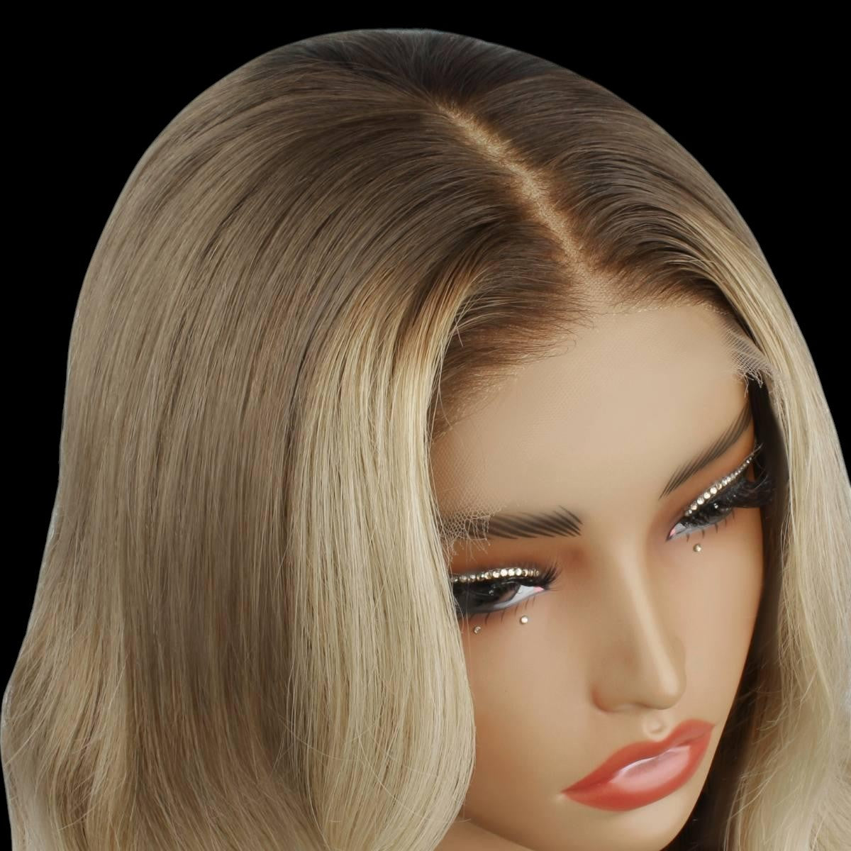 Gabriella Glueless 5x5 HD Lace Professionally Colored 100% Human Hair Closure Wig by Private Label
