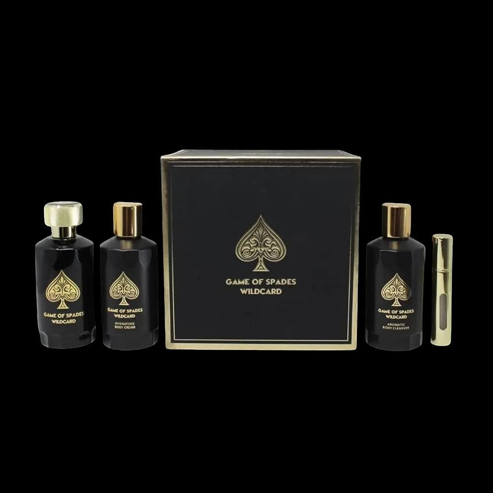 Game Of Spades Wildcard By Jo Milano For Unisex 3Pcs Set Parfum Spray by perfumesandrea