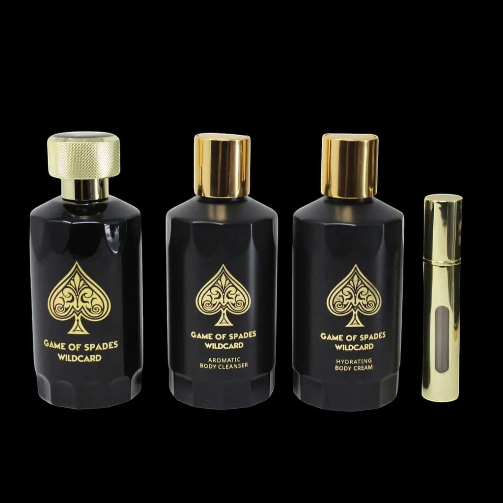 Game Of Spades Wildcard By Jo Milano For Unisex 3Pcs Set Parfum Spray by perfumesandrea