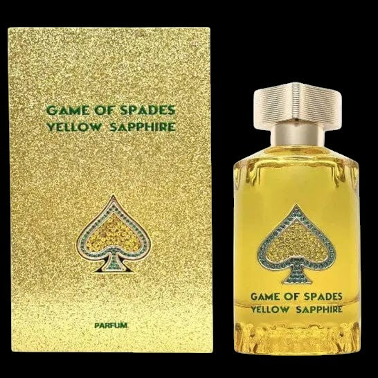 Game of Spades Yellow Sapphire By Jo Milano Unisex 3.4oz Parfum Spray by perfumesandrea