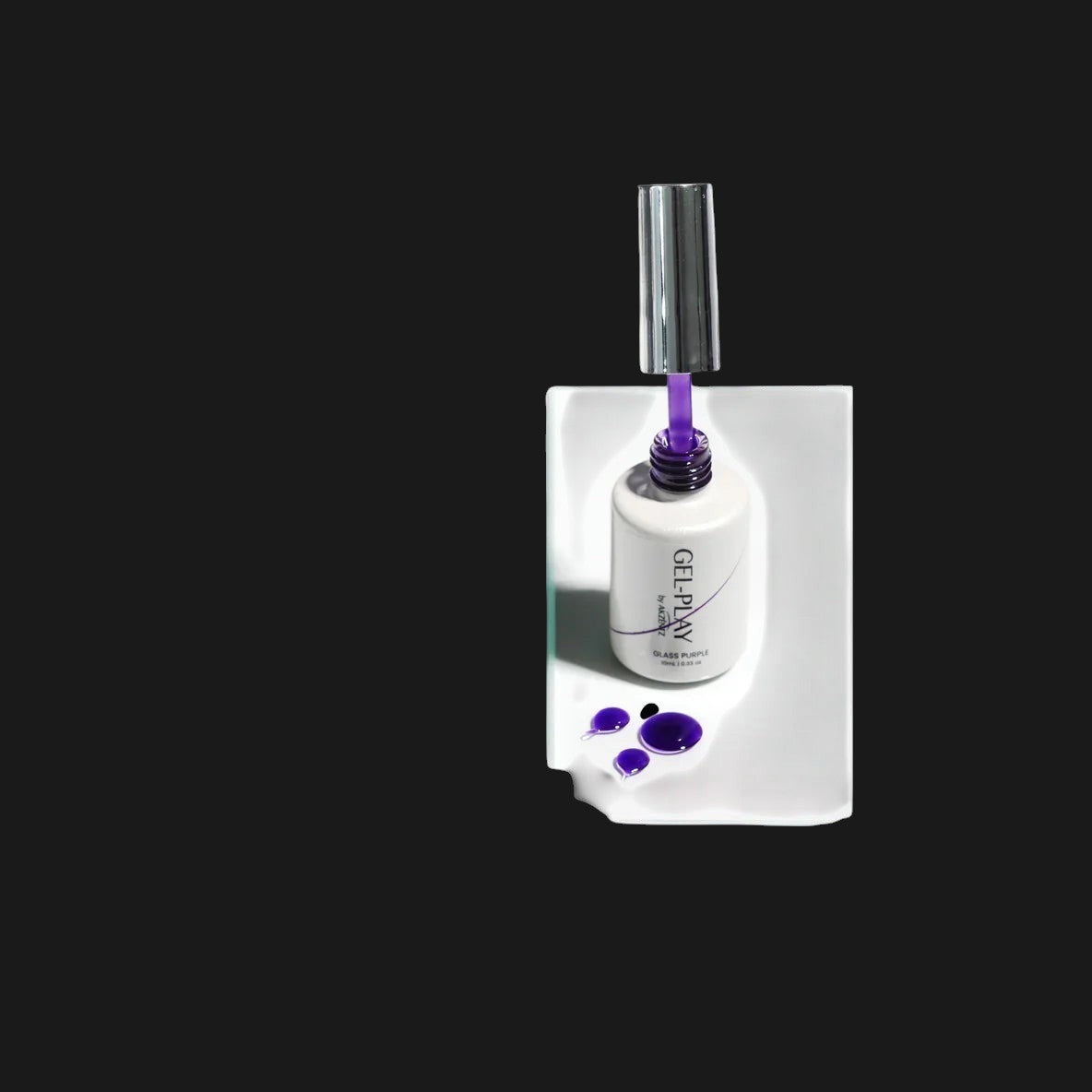Gel Play Glass Purple by kvadrat store