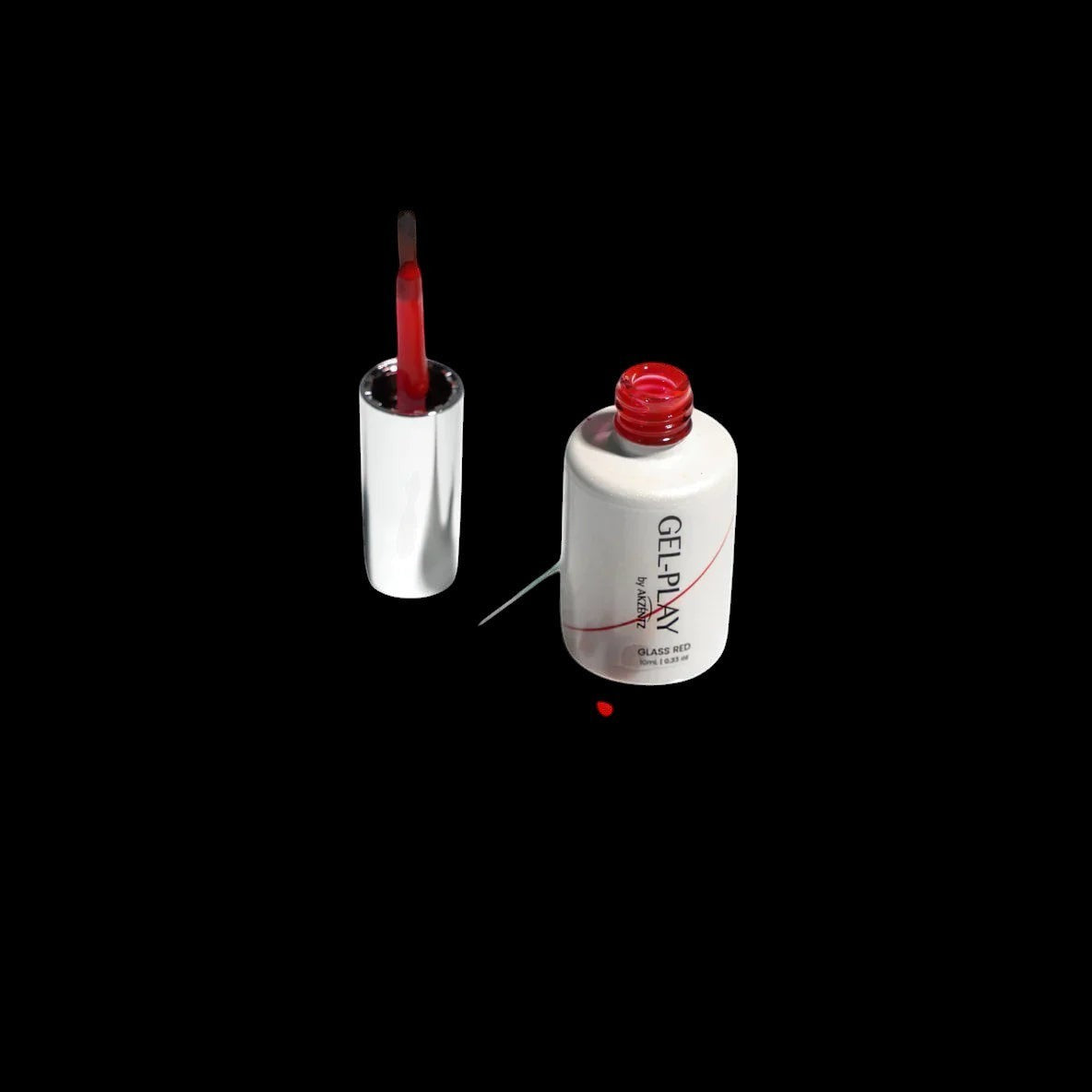 Gel Play Glass Red by kvadrat store