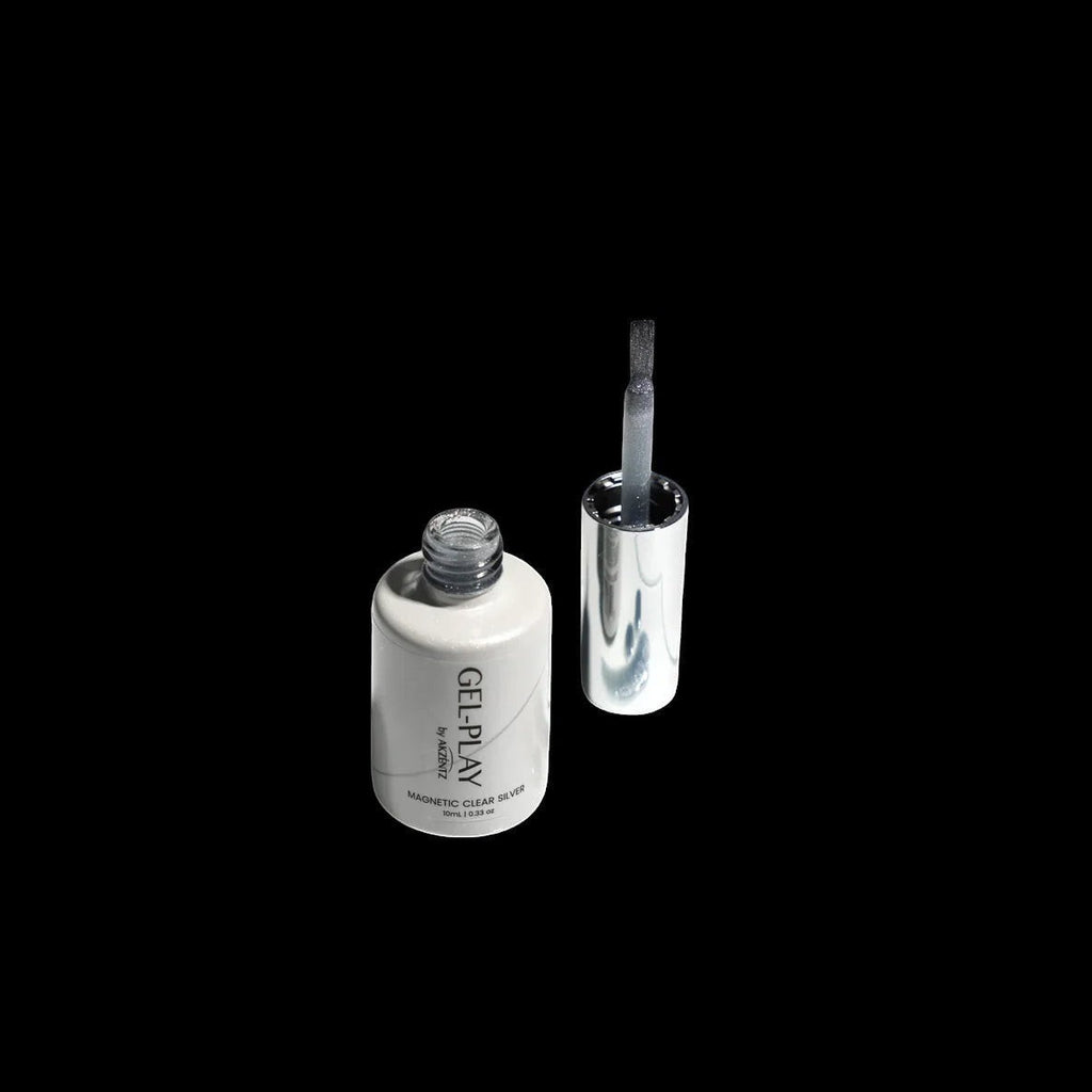 Gel Play Magnetic Clear Silver by kvadrat store