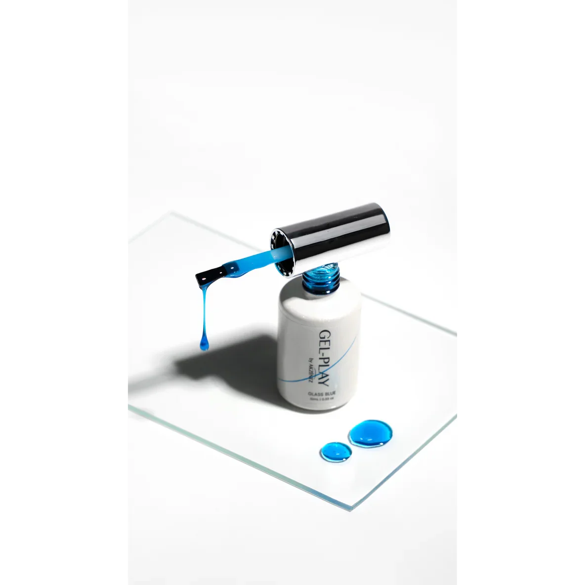 Akzentz - Gel Play Glass Blue, 10ml
