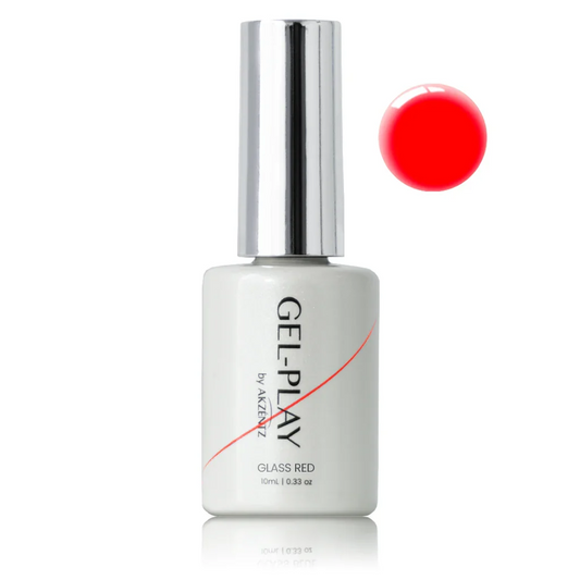 Akzentz - Gel Play Glass Red, 10ml