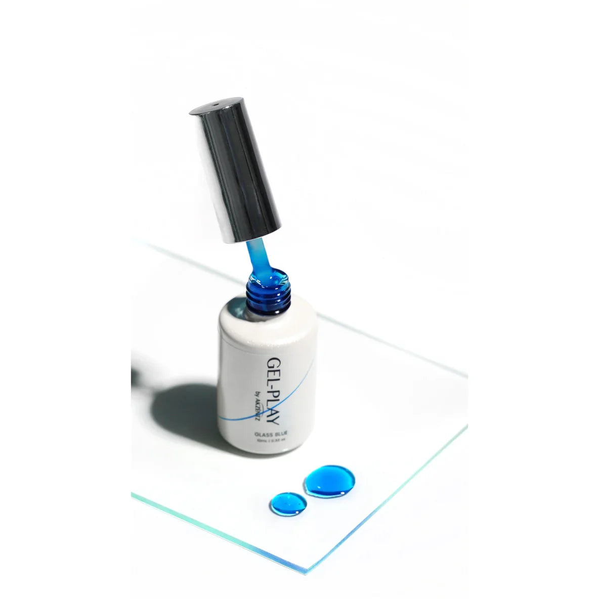 Akzentz - Gel Play Glass Blue, 10ml