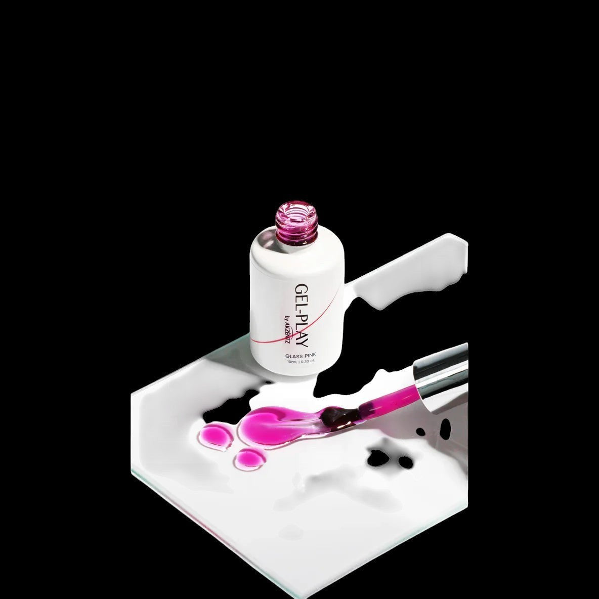Gel Play Glass Pink by kvadrat store