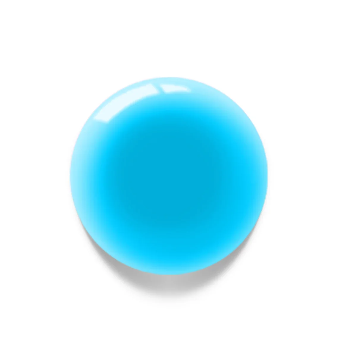 Akzentz - Gel Play Glass Blue, 10ml