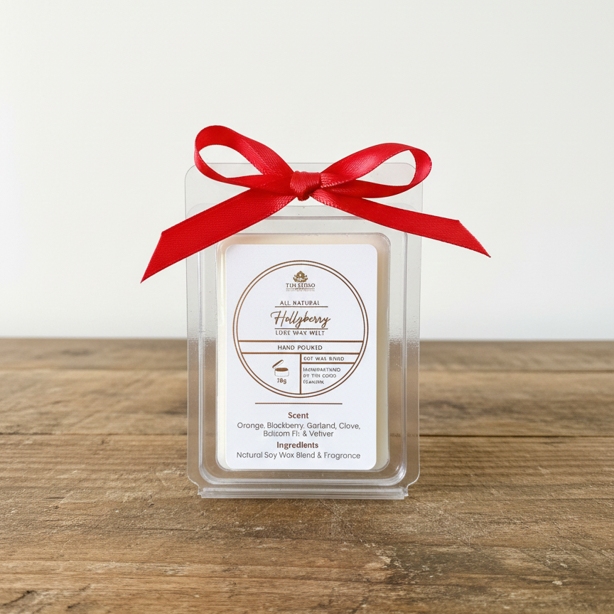 Hollyberry - Luxe Hand-Poured Natural Soy Wax Melts by The Good Shaman