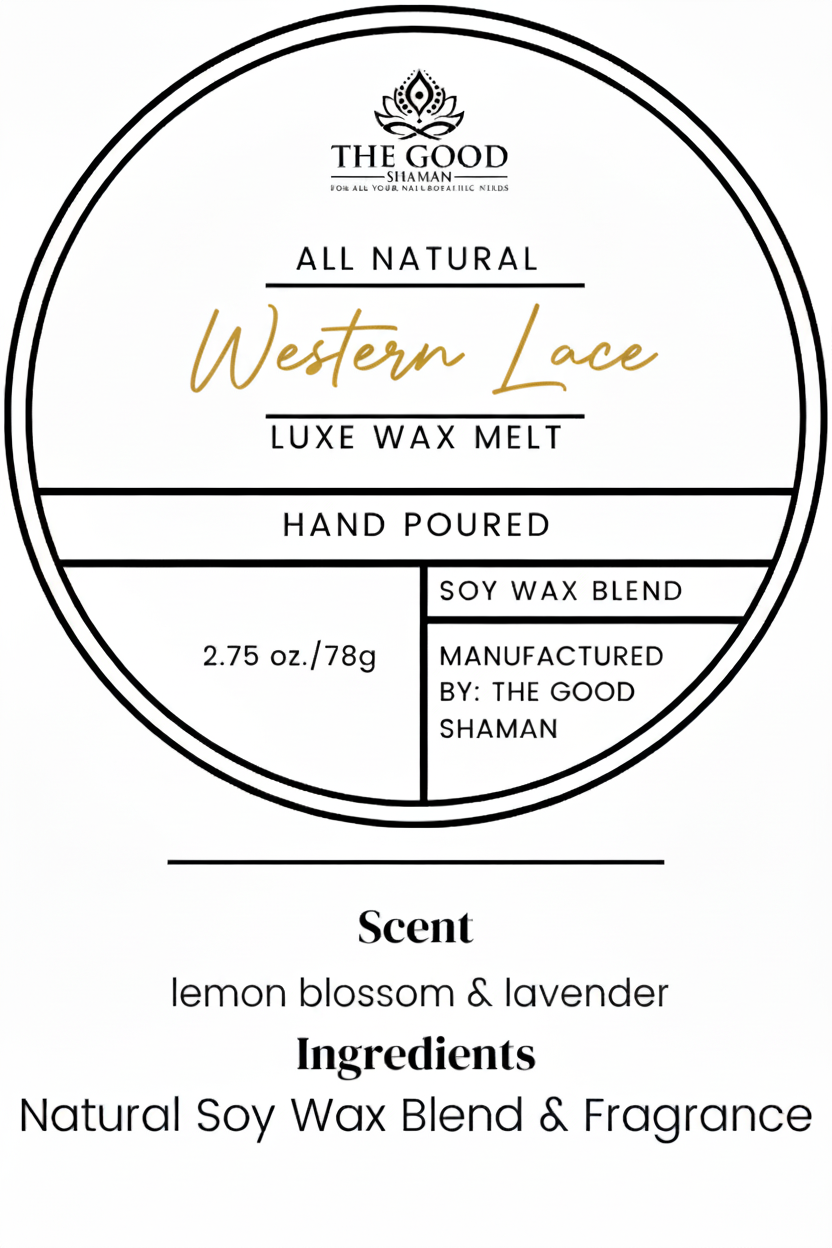 Western Lace Luxe Candle by The Good Shaman